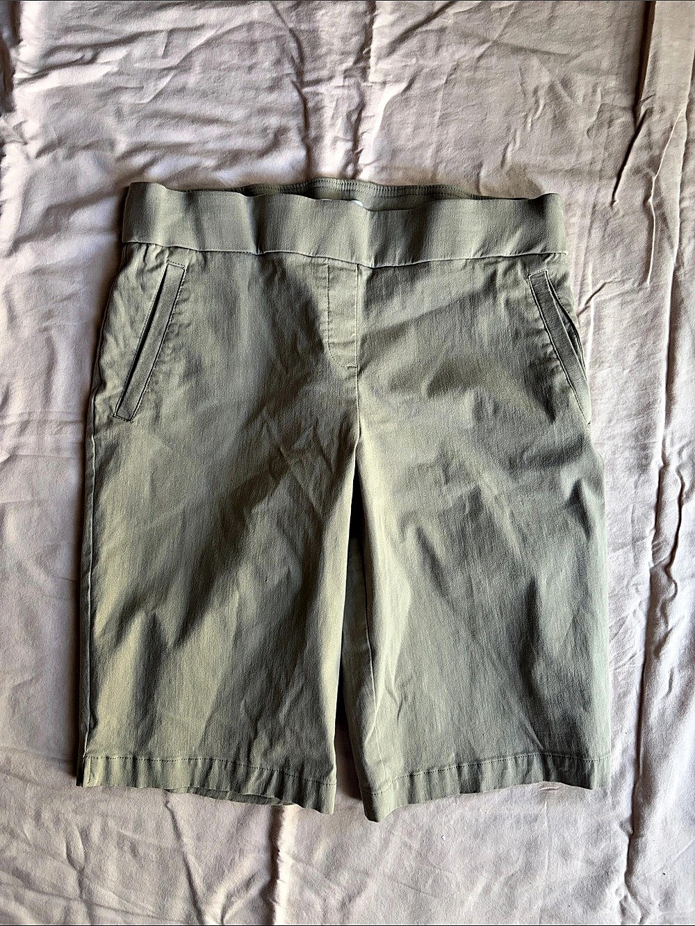 Kim Rogers Women's Capris Size 12 in Green
